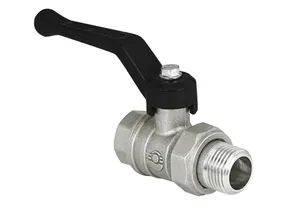 Кран шаровой СО СГОНОМ Ду 25 вн.-нар. ручка латунь никель Valfex DeltaPro VF.223.NR1.100.DP thumbnail